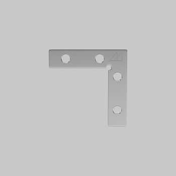 Комплект угловых плоских соединителейдля демпферного шинопровода , 4 шт Maytoni TRA034D-CL-42S