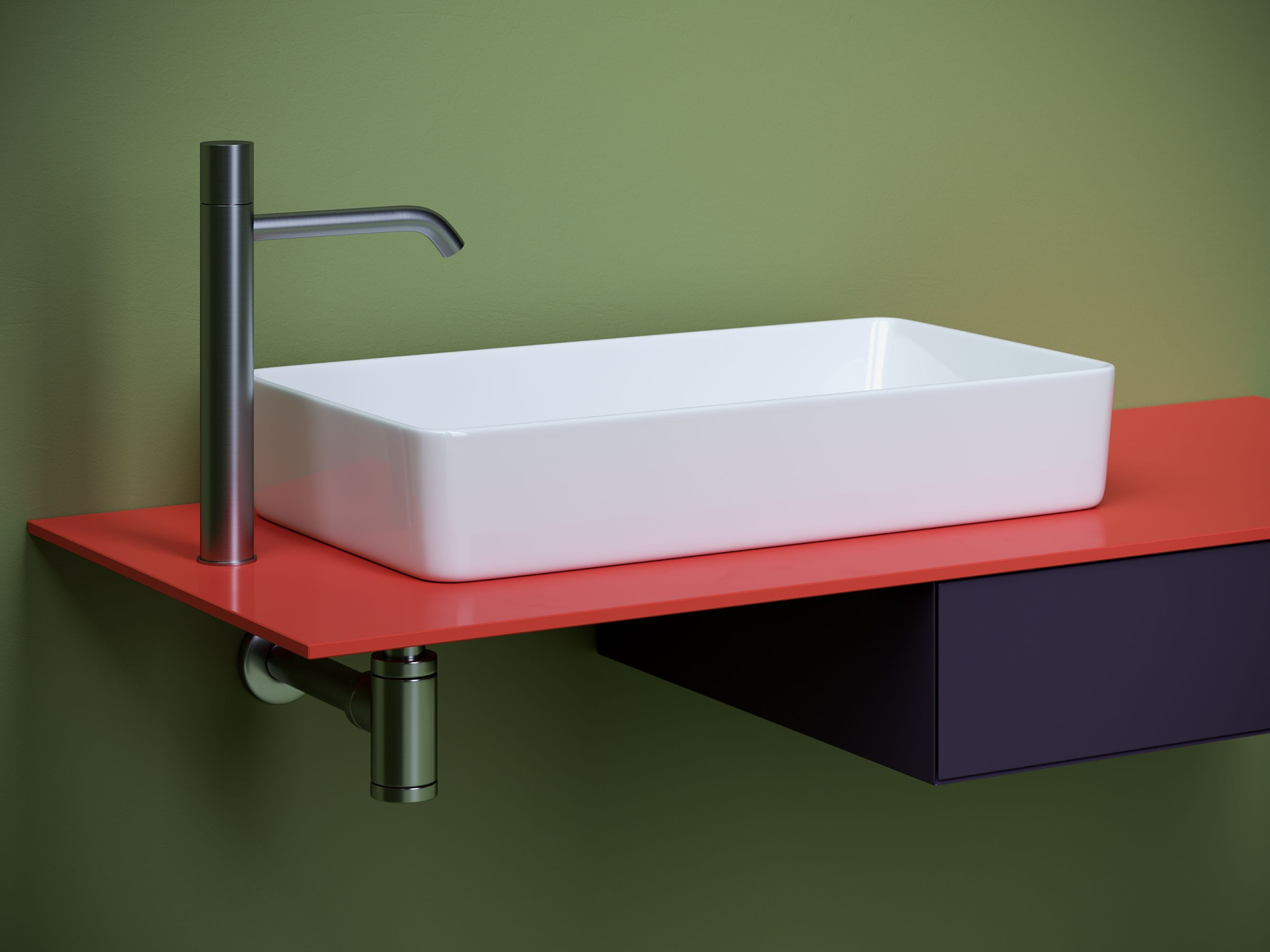 Накладная раковина CN5048