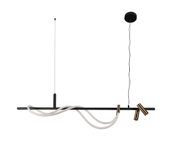 08039K-140A,19(20) Подвес Кайли черный/бронза