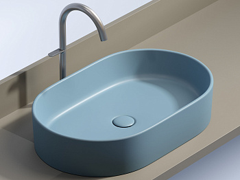 Умывальник чаша накладная овальная CN6048ML