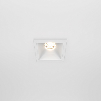 Встраиваемый светильник Maytoni Alfa LED 3000K 10Вт 36° DL043-01-10W3K-SQ-W