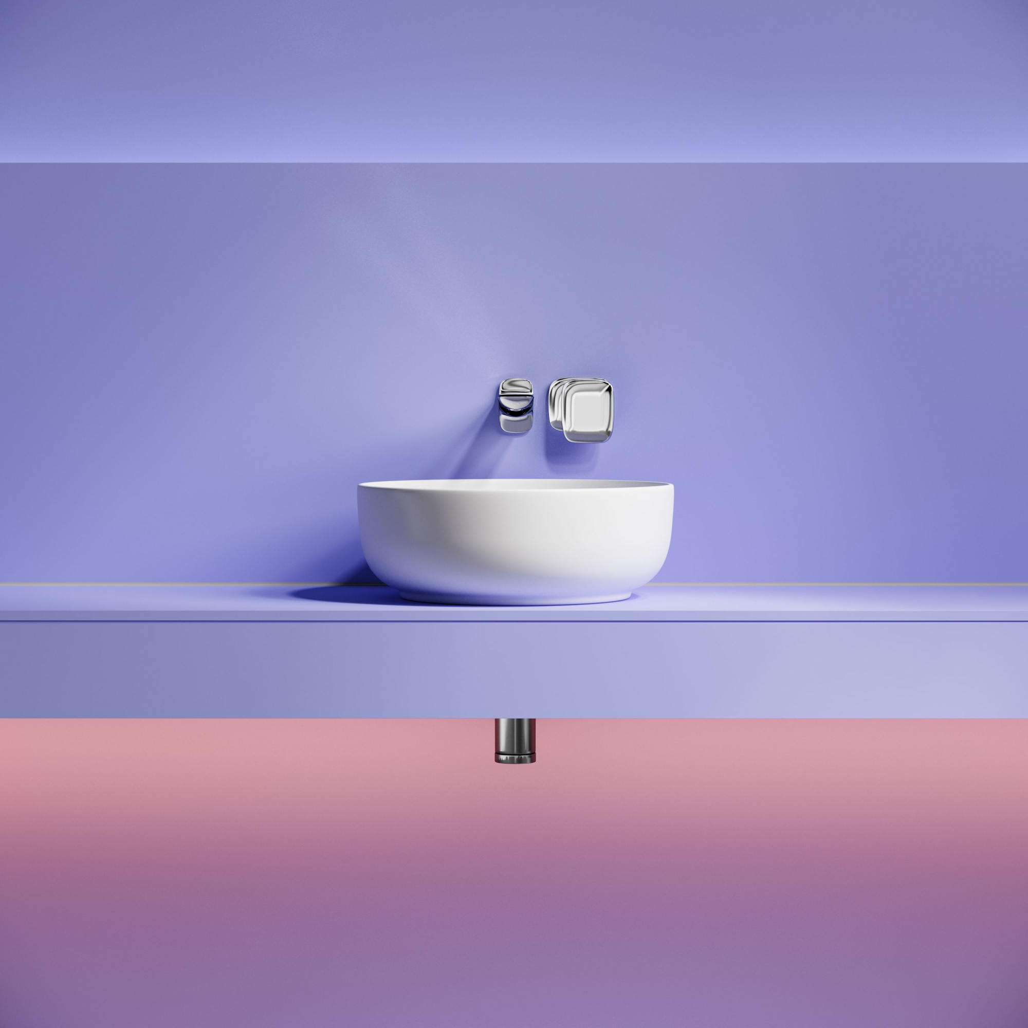 Раковина накладная CN12003MW