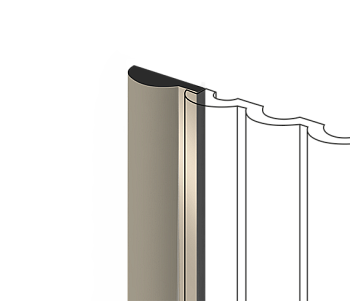 Финишный молдинг LF140A BR432 HIWOOD