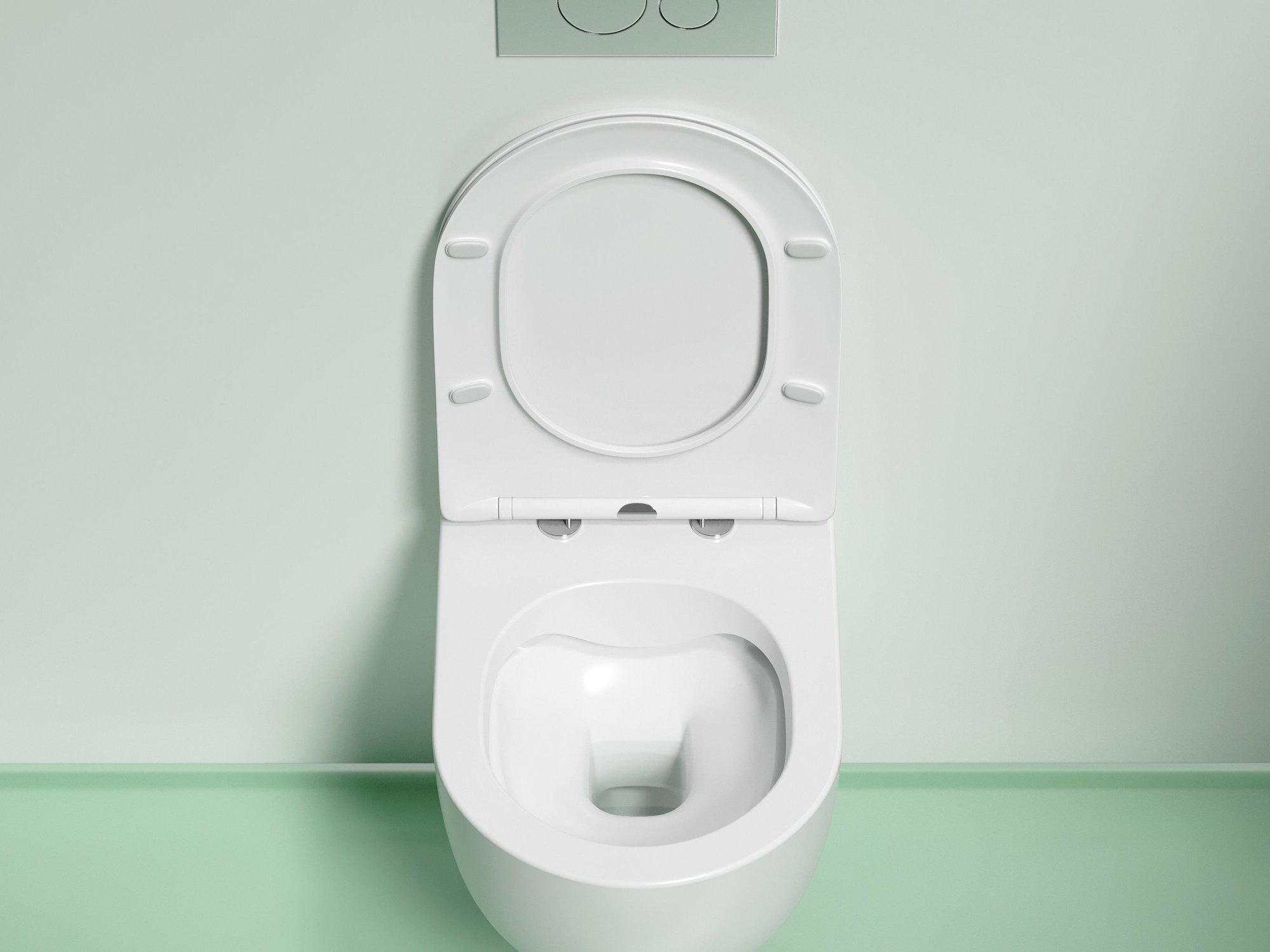 Подвесной унитаз Modena Rimless CN6063MW