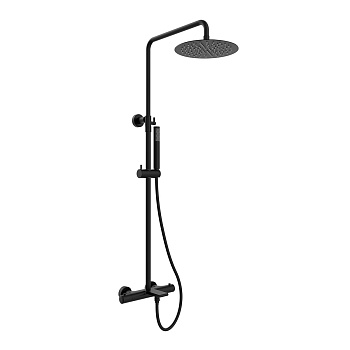 Душевая стойка Vincea Vogue VSFS-1V1TMB настенная цвет черный