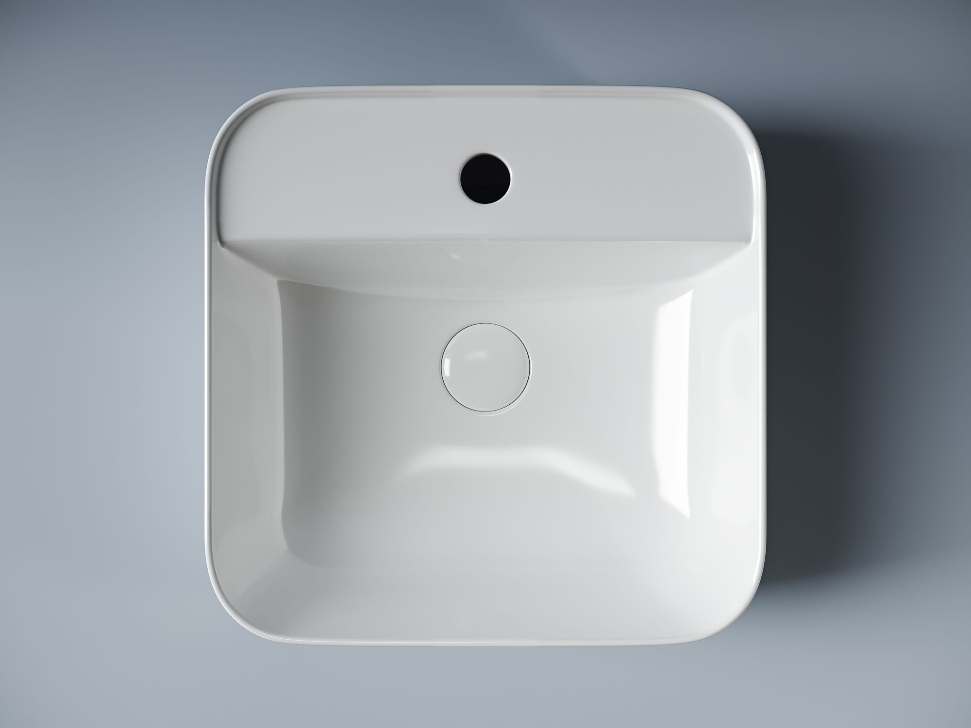 Умывальник чаша накладная прямоугольная CN5014