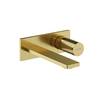 Смеситель для раковины Nexus с внутренней частью, брашированное золото, PVD покрытие SC9013BG