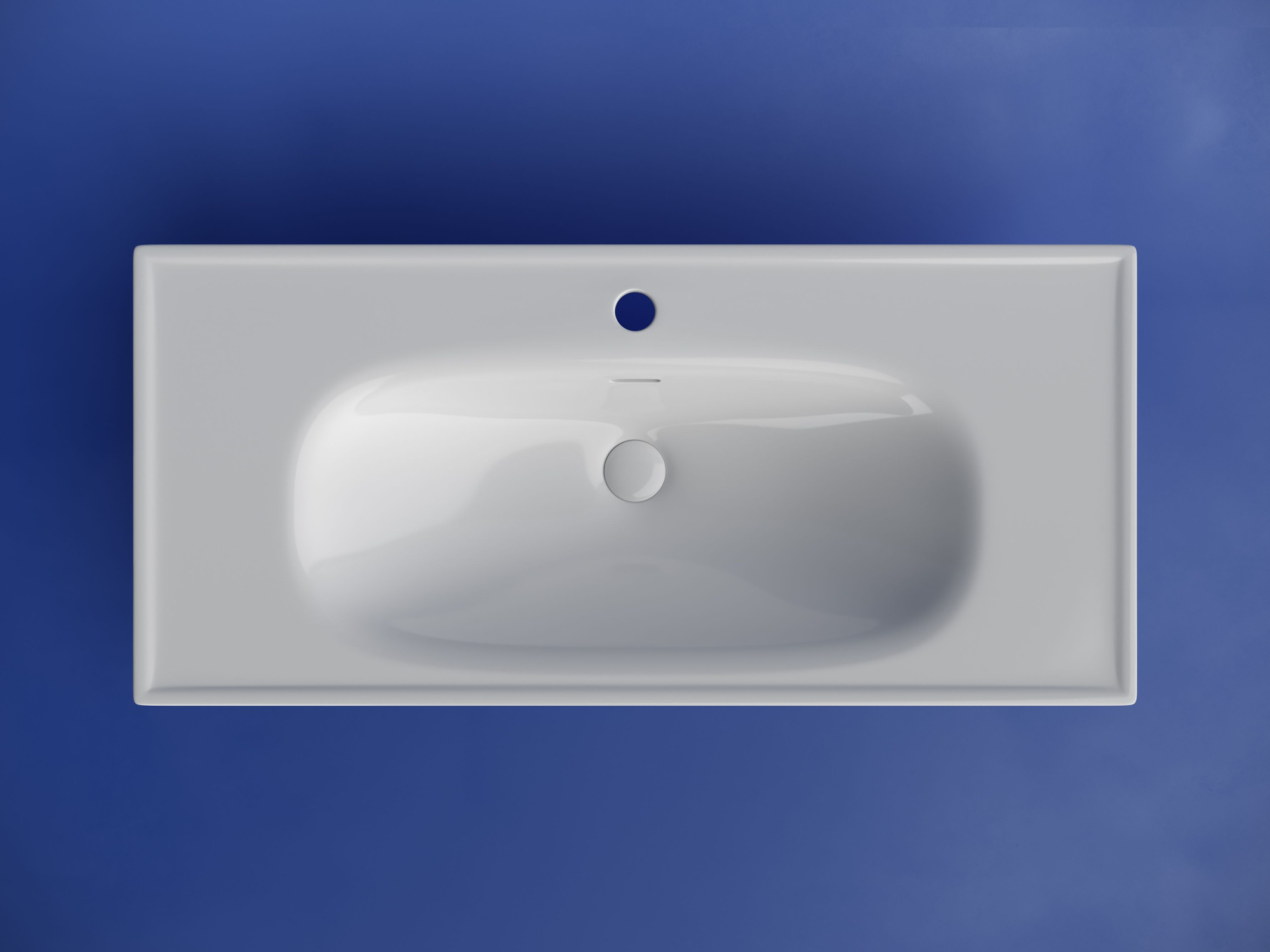 Раковина накладная с отверстием под смеситель CN13003