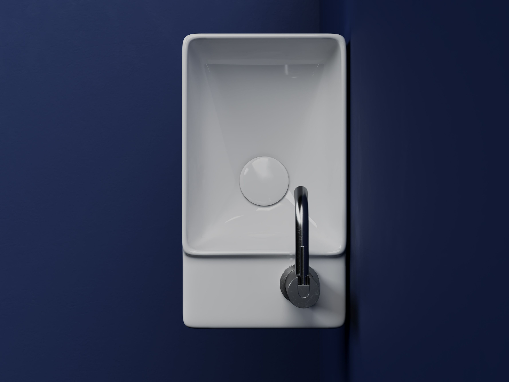 Умывальник подвесной прямоугольный CN5045