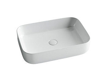 Умывальник чаша накладная прямоугольная CN5004