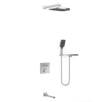 Душевая система Vincea VSFW-4311RCH встраиваемая в стену цвет хром