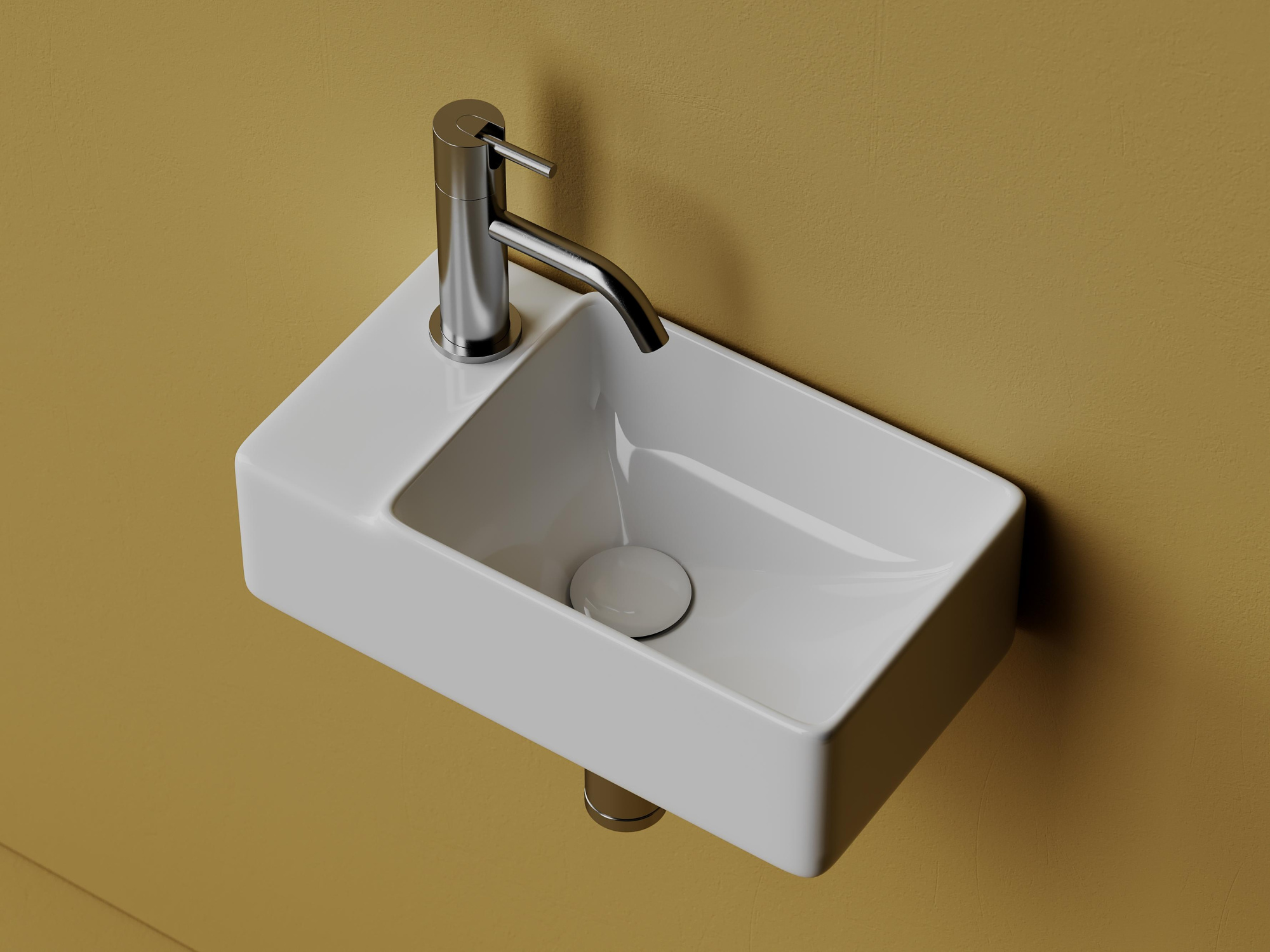 Умывальник подвесной прямоугольный CN5046