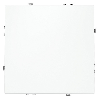 Проходной переключатель встраиваемый VOLTUM S70 одноклавишный 10А, (белый матовый)