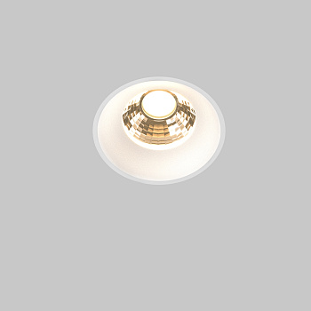 Встраиваемый светильник Maytoni Round 2700K 12W 60° DL058-12W2.7K-TRS-W