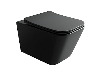 Подвесной унитаз Metric Rimless CN3007MB