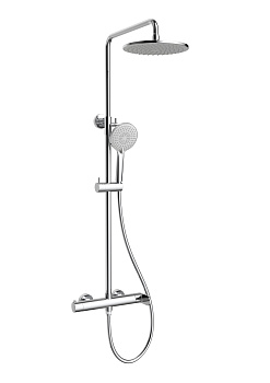 Душевая стойка Vincea Rondo VSFS-1R0CH настенная цвет хром