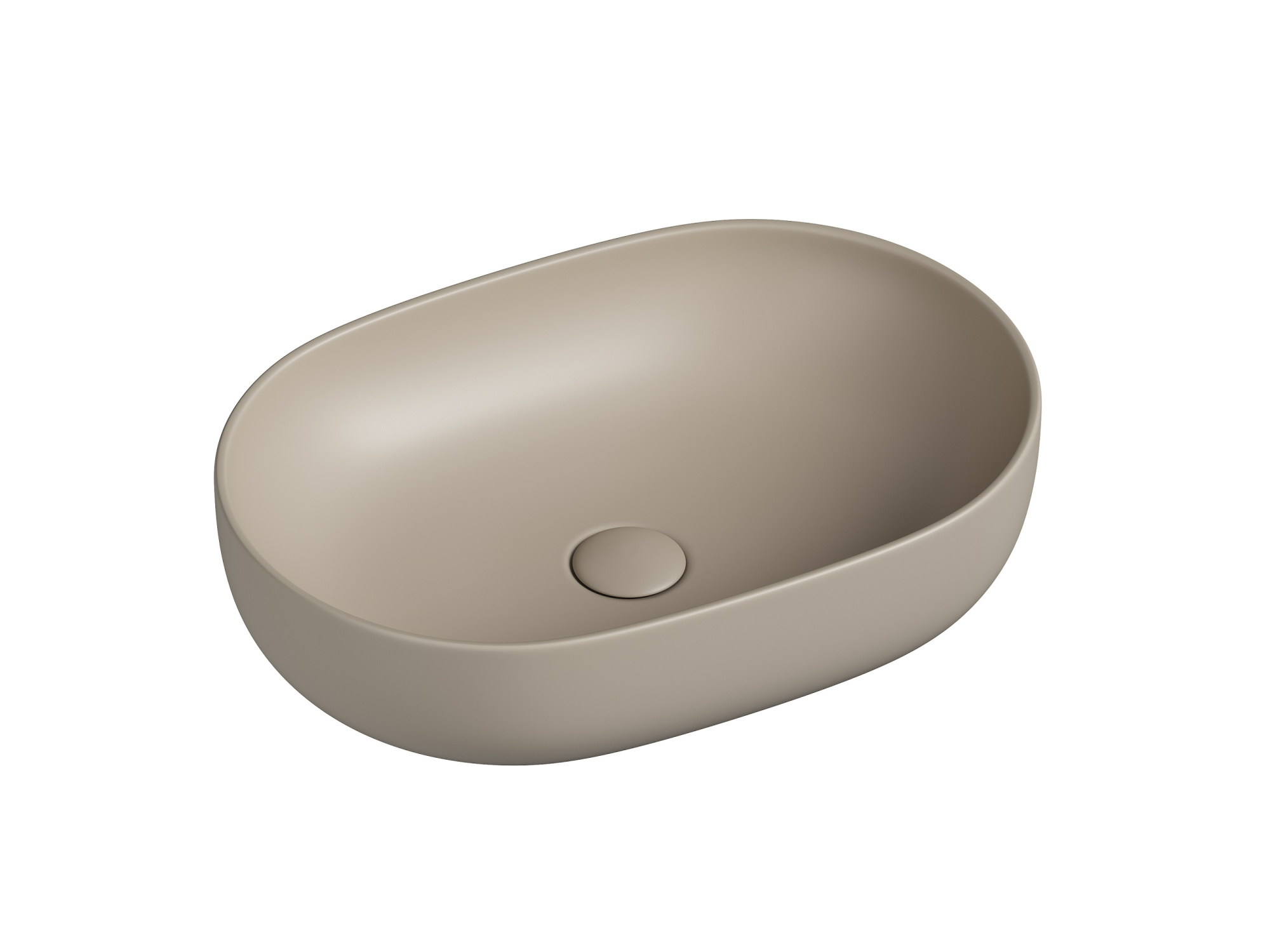 Умывальник чаша накладная овальная CN6047MC