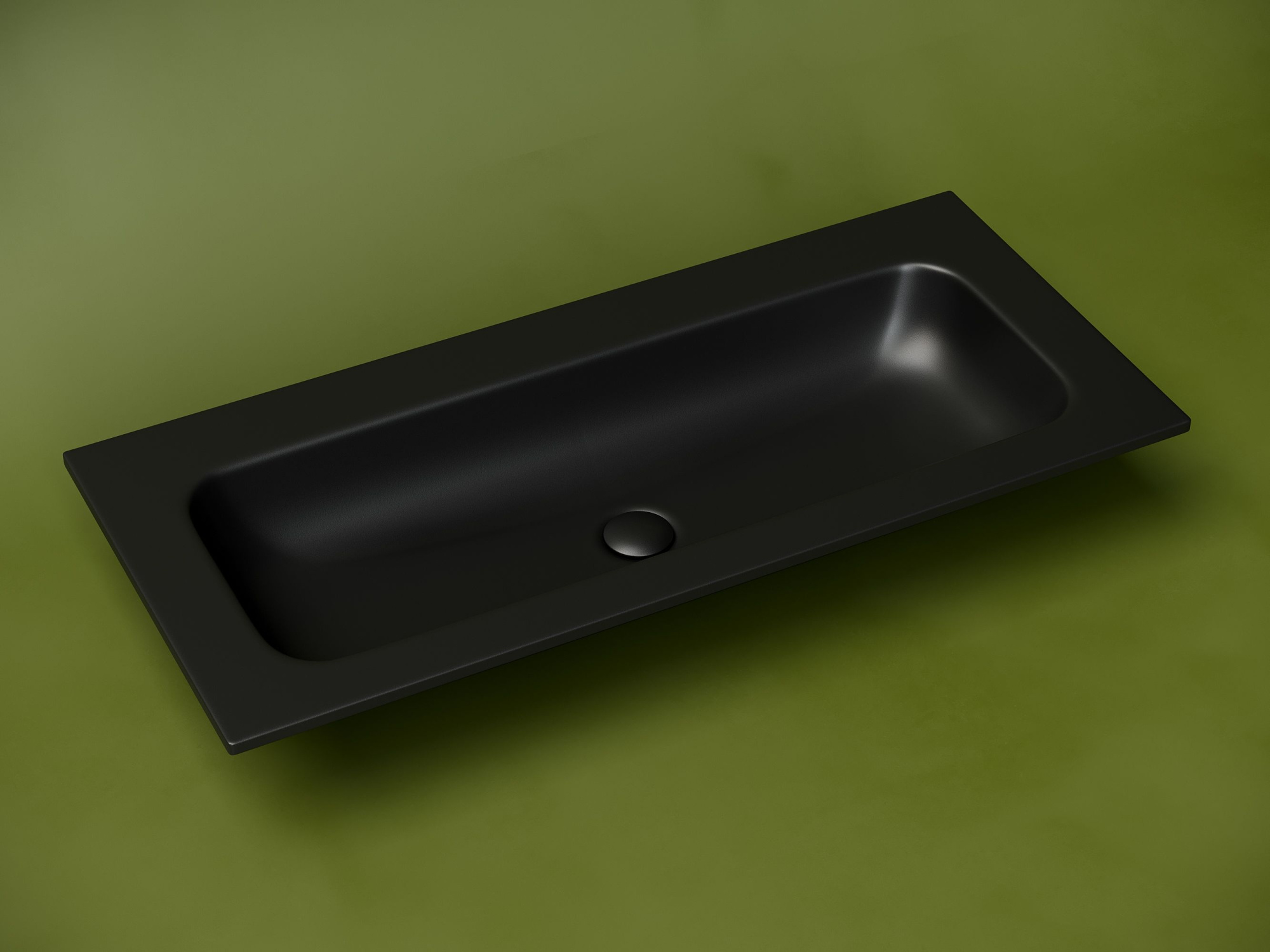 Раковина накладная Grace прямоугольная, без отверстия под смеситель CN7013MBwx