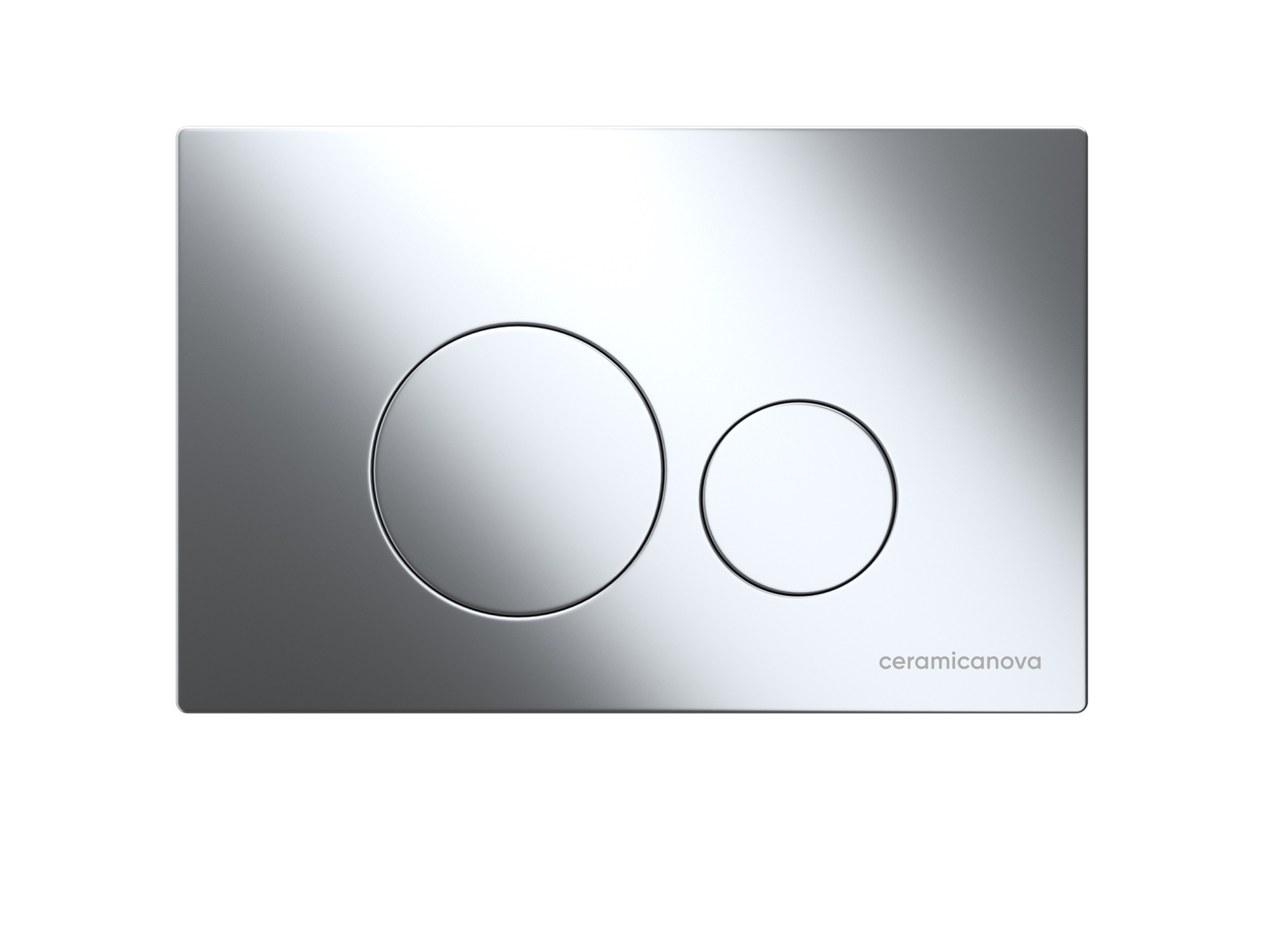 Система инсталляции для унитазов CERAMICANOVA Envision с кнопкой смыва Round цвет хром и креплениями CN1001CH