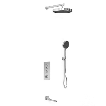 Душевая система Vincea VSFW-433TI2CH встраиваемая в стену цвет хром
