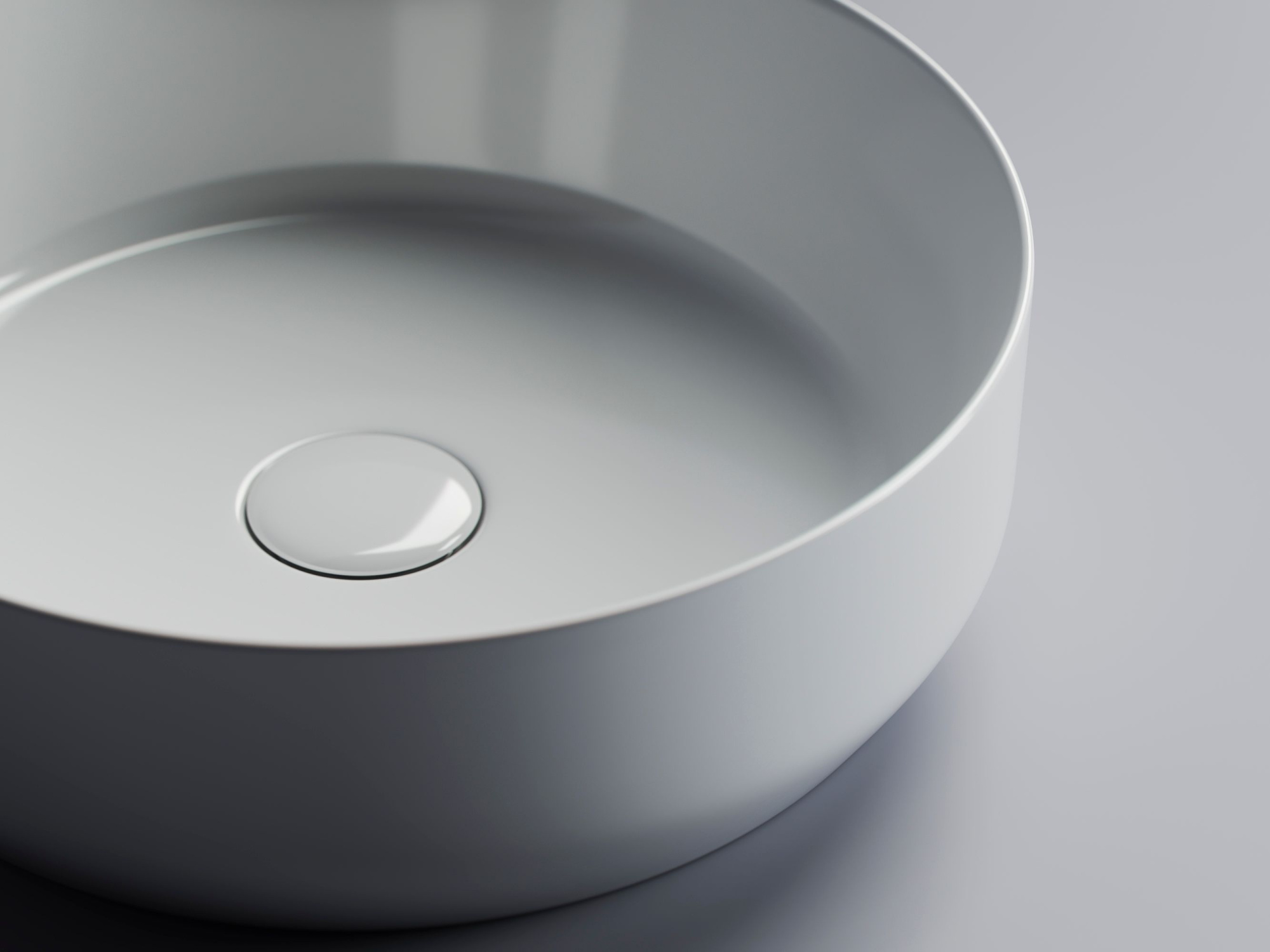 Умывальник чаша накладная круглая CN6022