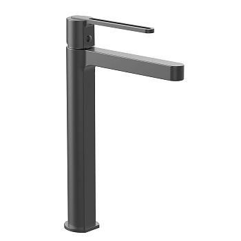 Смеситель Vincea Rondo VBF-1R2GM на столешницу вороненая сталь