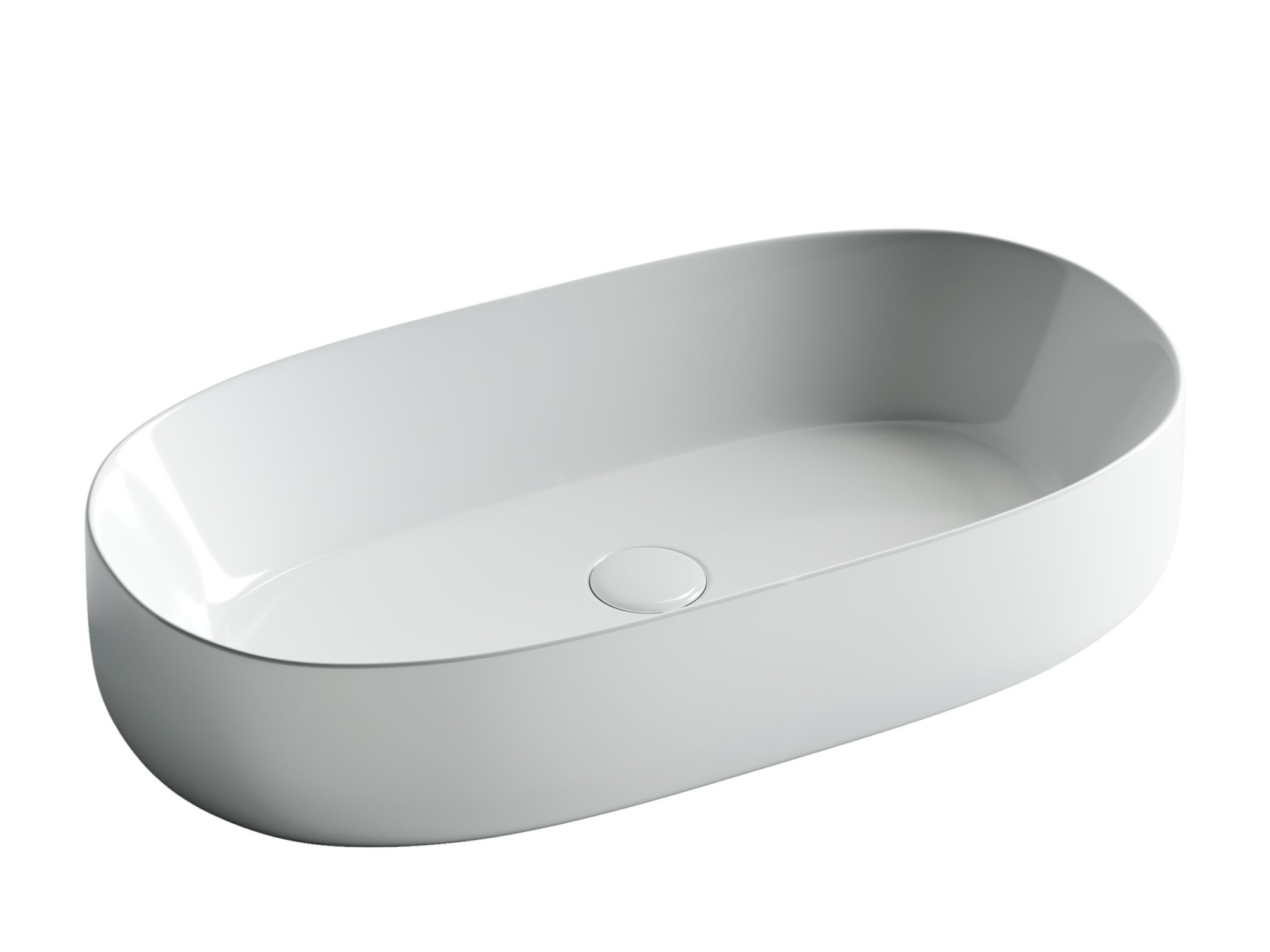 Умывальник чаша накладная овальная CN5022