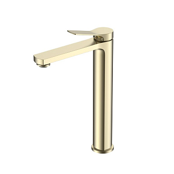 Смеситель Vincea Arco VBF-4AR02BG на столешницу брашированное золото