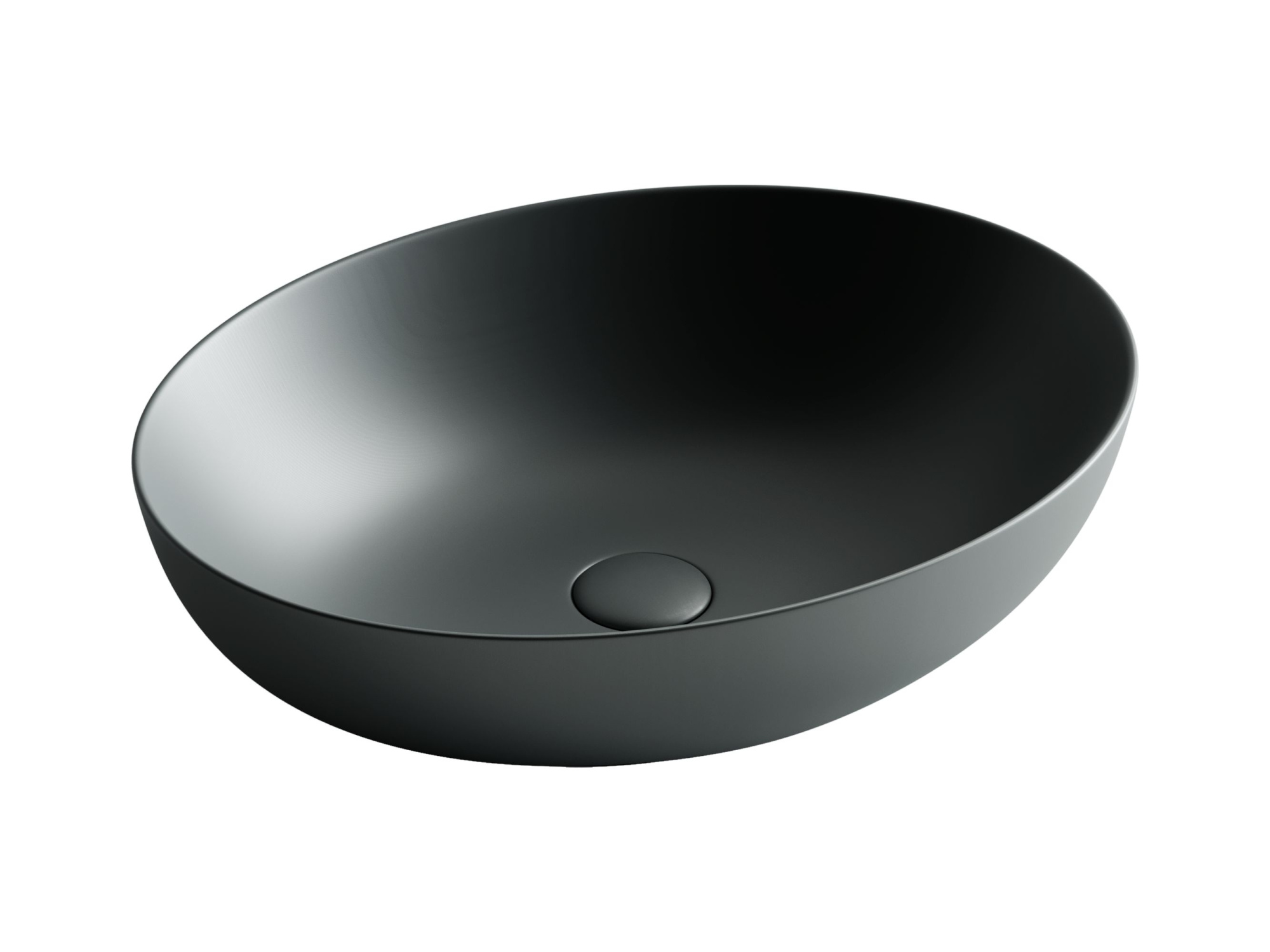 Умывальник чаша накладная овальная CN6017MDH