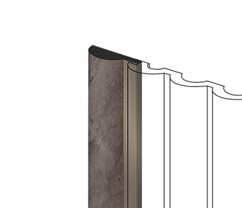 Финишный молдинг LF140A BR492 HIWOOD