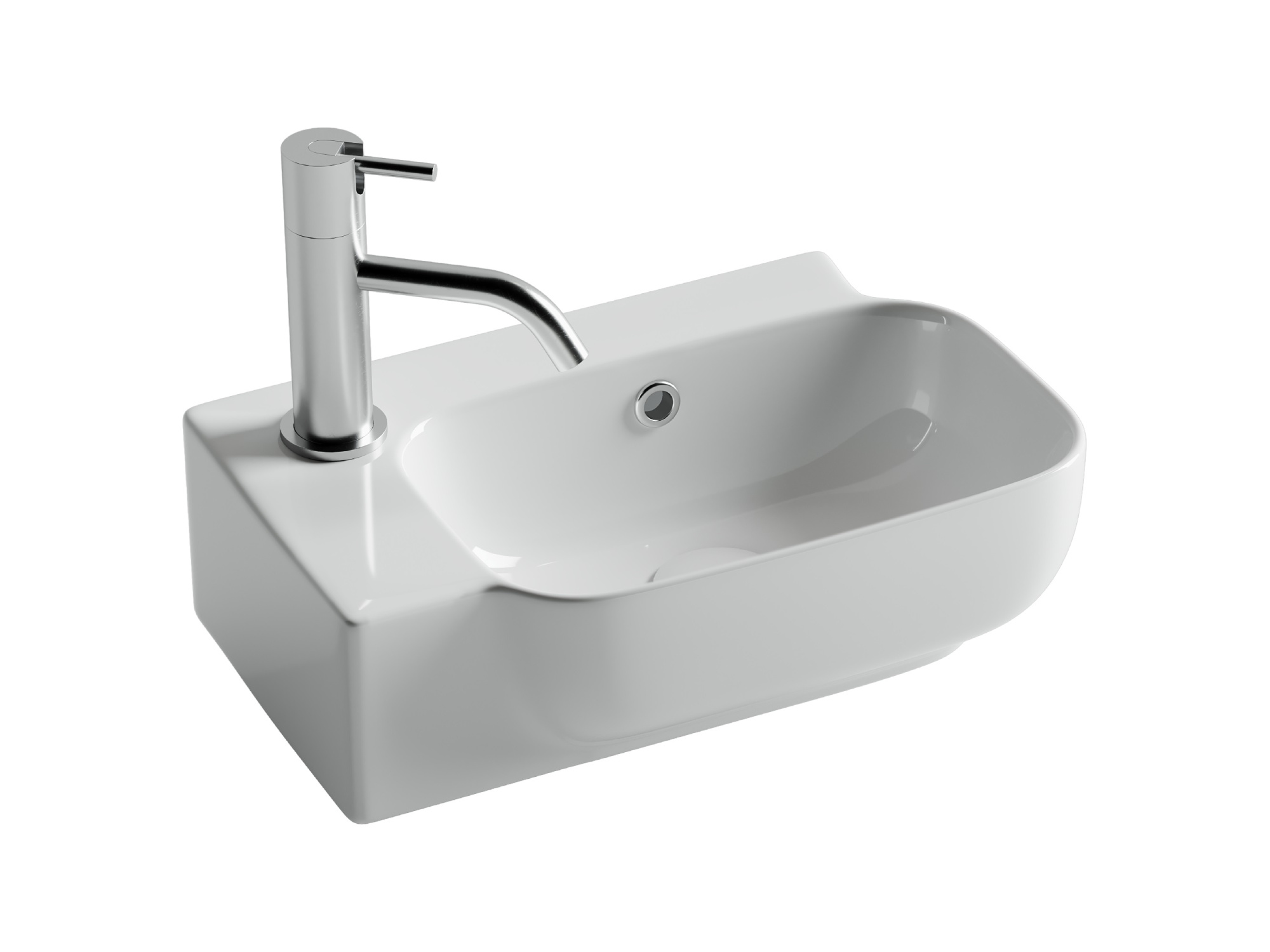 Рукомойник подвесной прямоугольный CN6074R