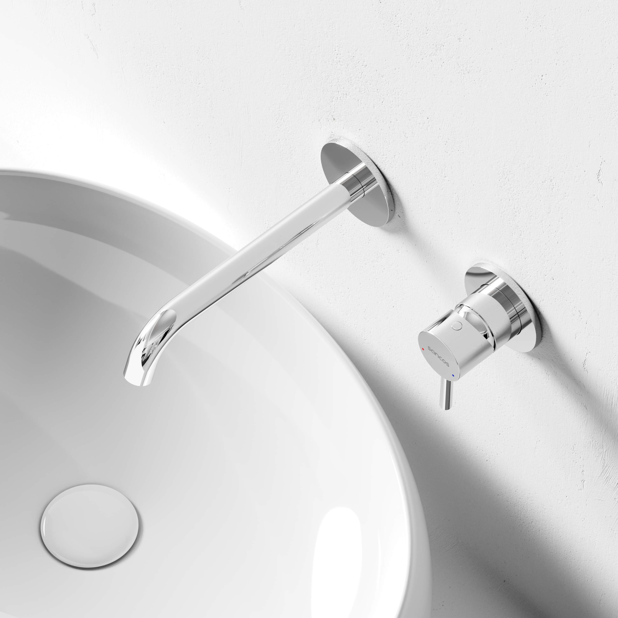 Смеситель для раковины Etna с внутренней частью, хром SC9004CH