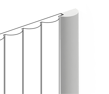 Финишный молдинг LF135B NP HIWOOD