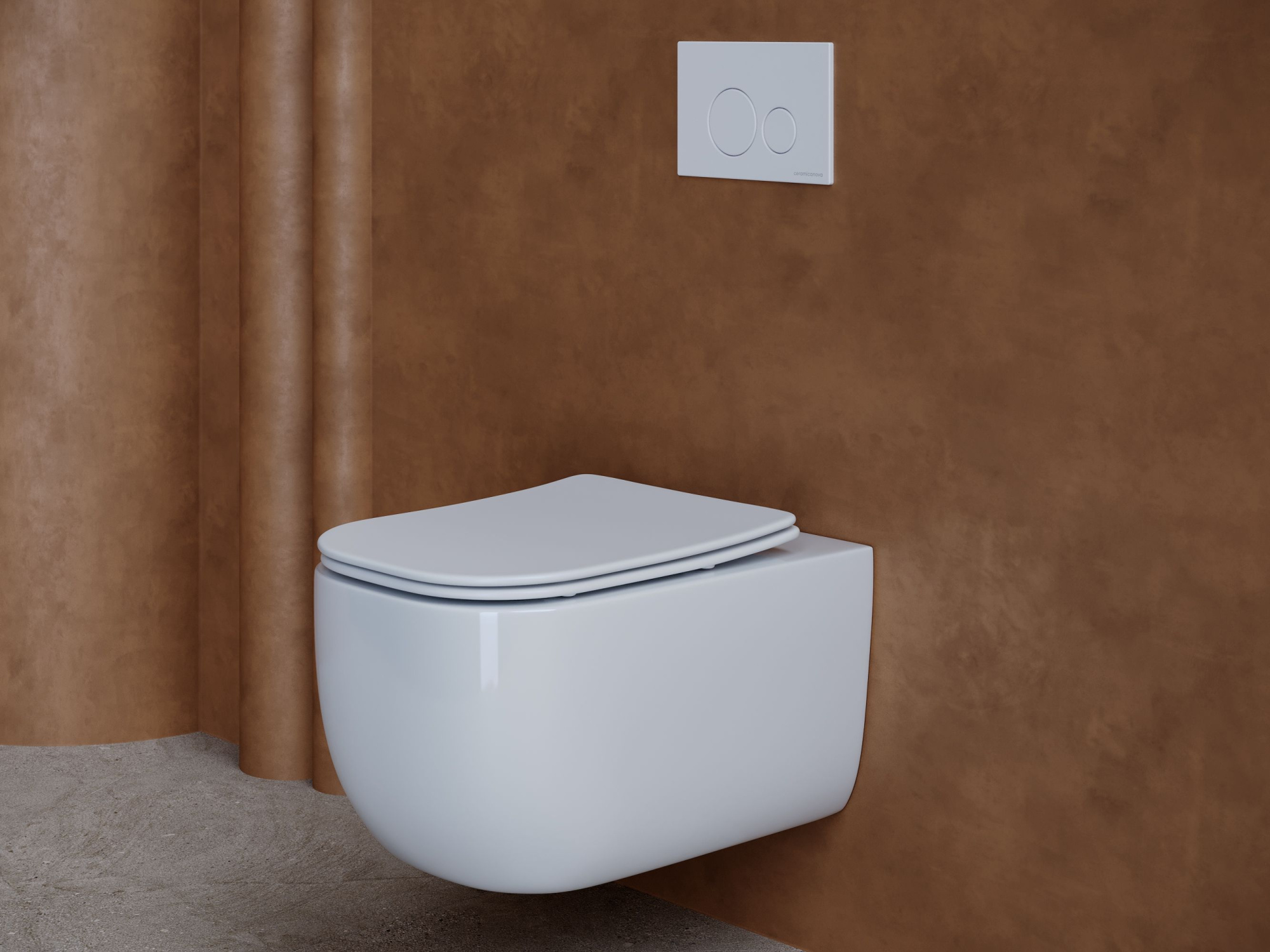 Подвесной унитаз NOEL Rimless CN3013