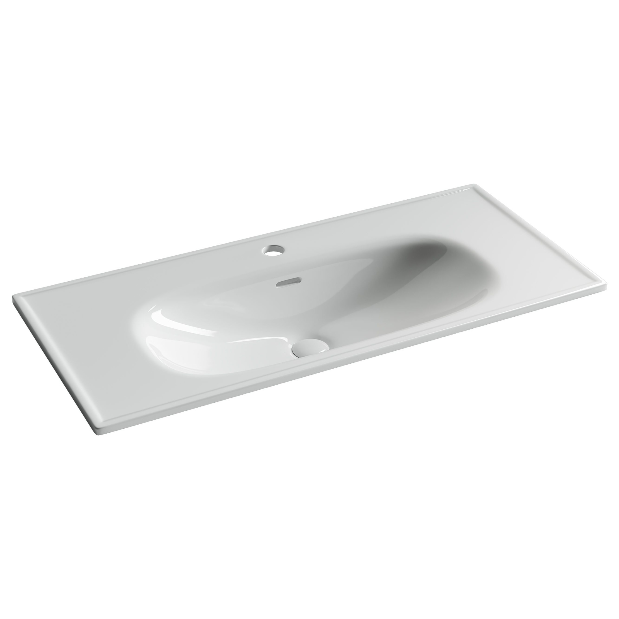 Раковина накладная с отверстием под смеситель CN13003