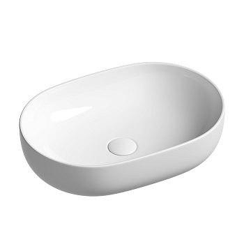 Умывальник чаша накладная овальная CN6047