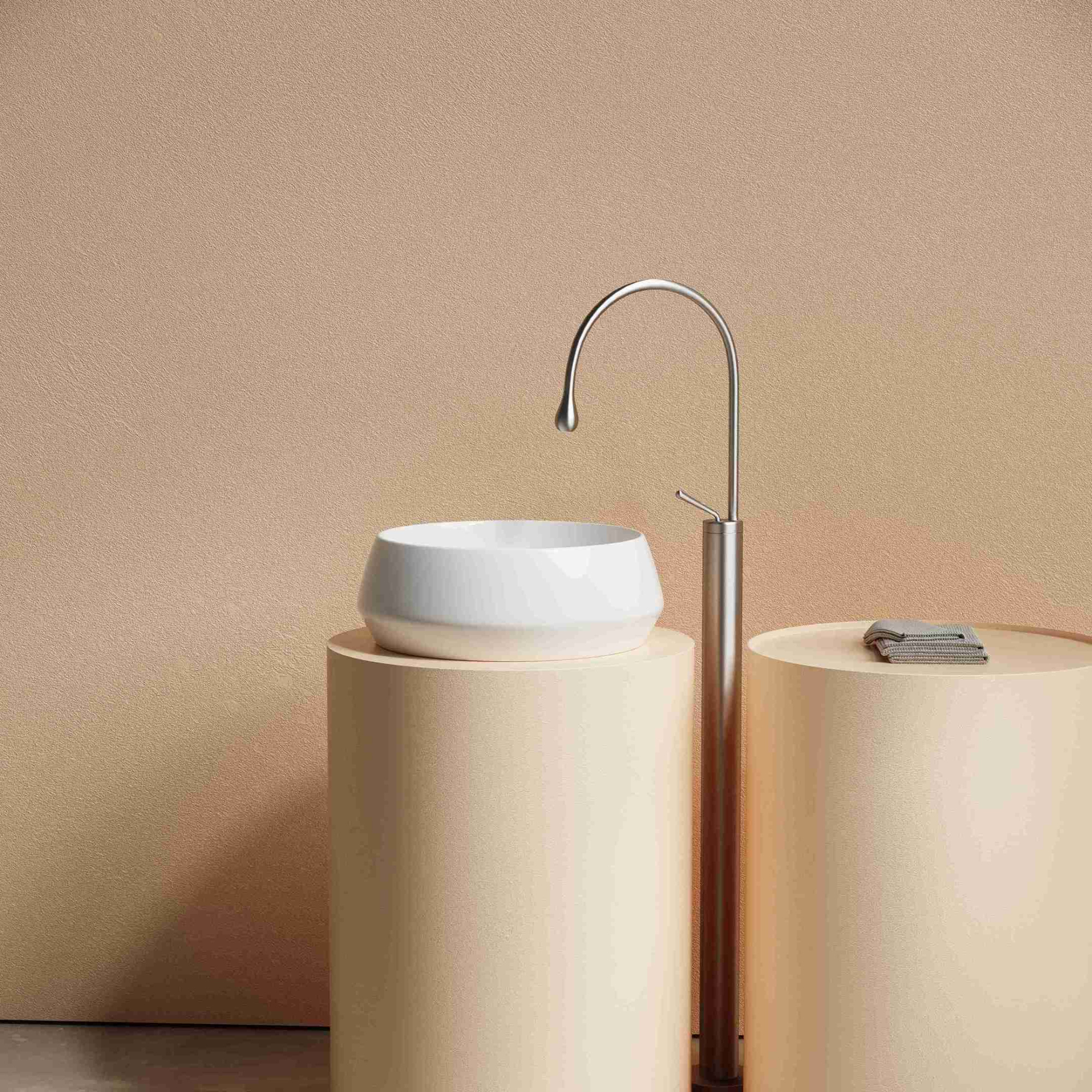 Раковина накладная круглая CN12004