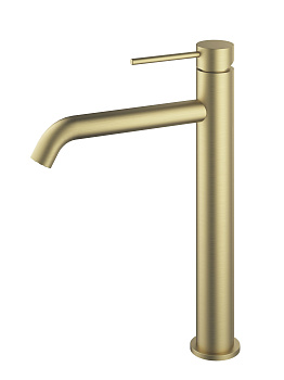 Смеситель Vincea City VBF-2C2BG на столешницу/на раковину брашированное золото