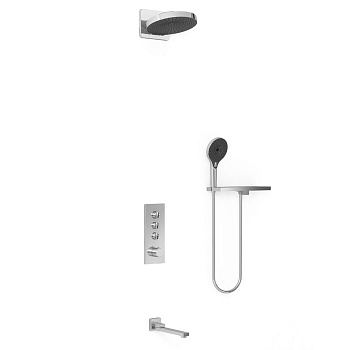 Душевая система Vincea VSFW-433TI1RCH встраиваемая в стену цвет хром