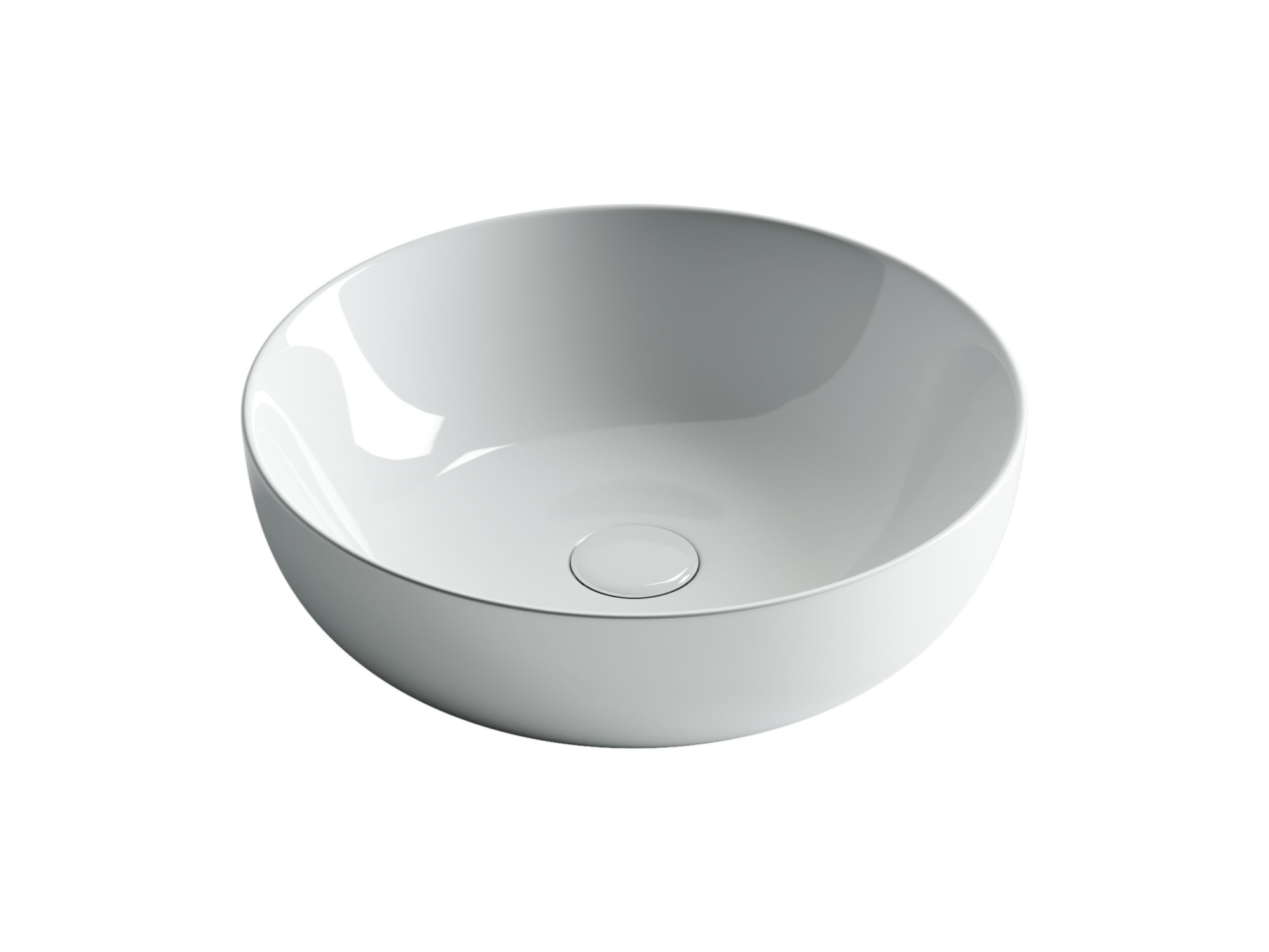 Умывальник чаша накладная круглая CN5024