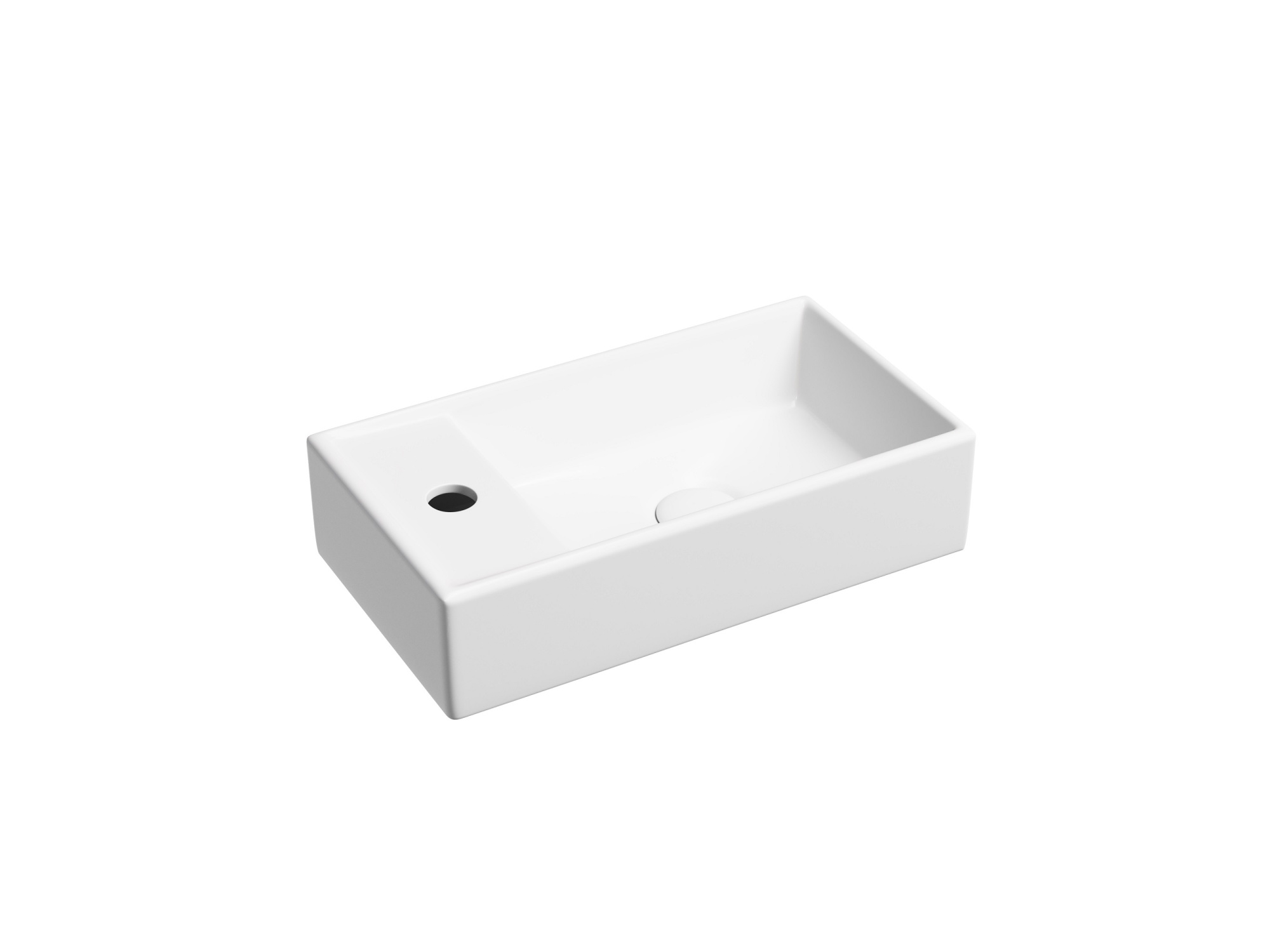 Умывальник подвесной прямоугольный CN6051RMW