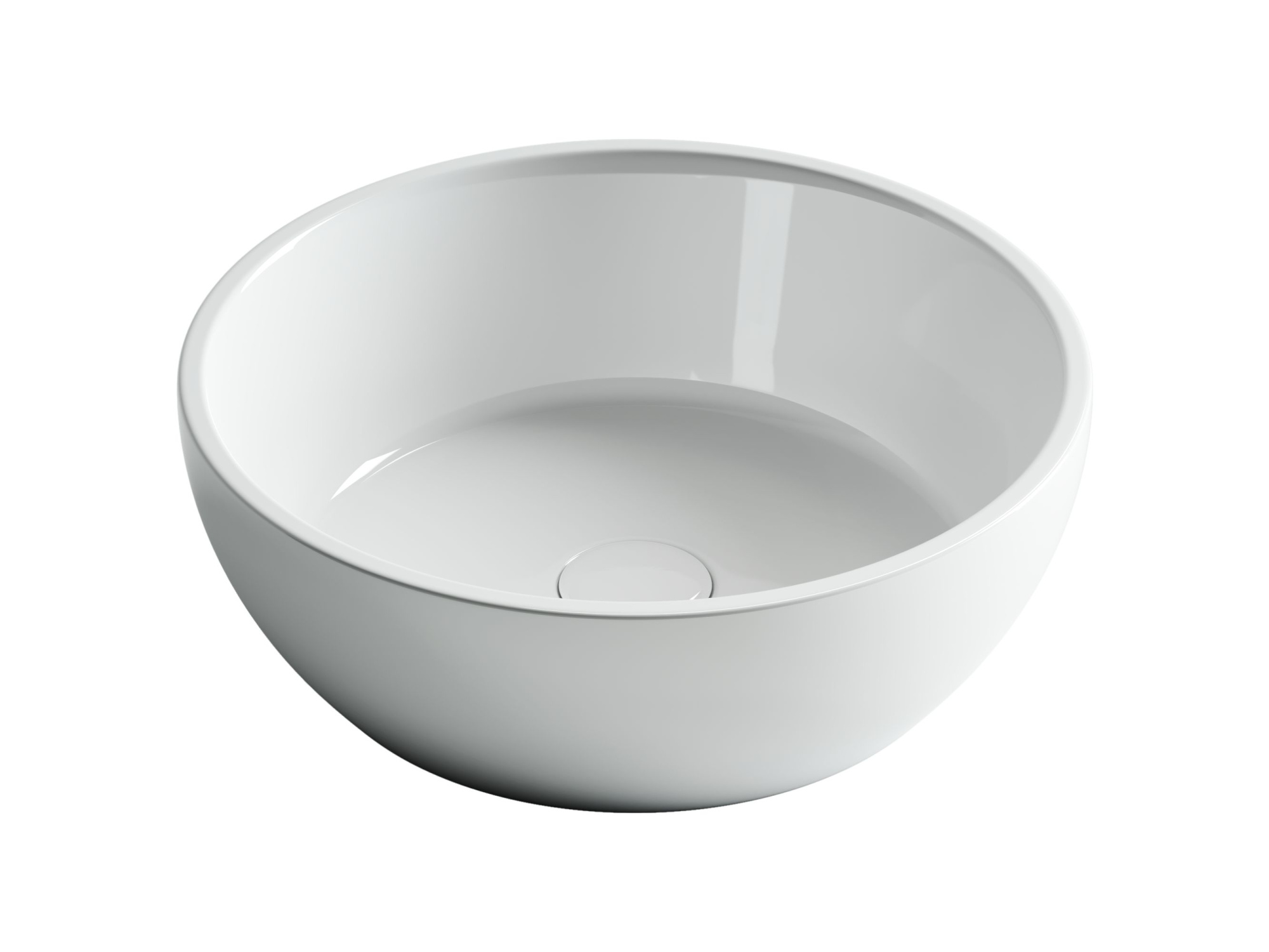 Умывальник чаша накладная круглая CN6021