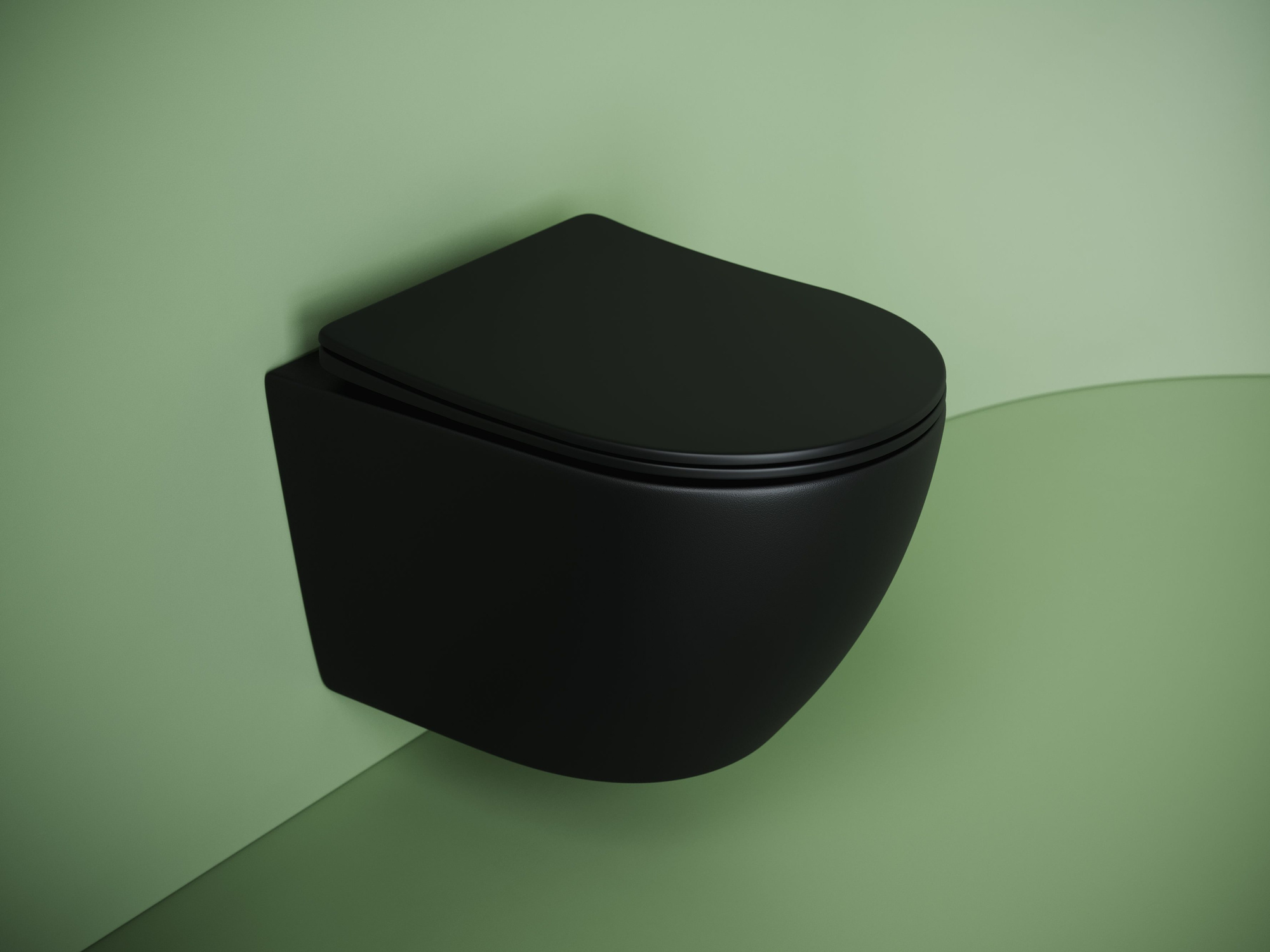 Подвесной унитаз CN11001TMB