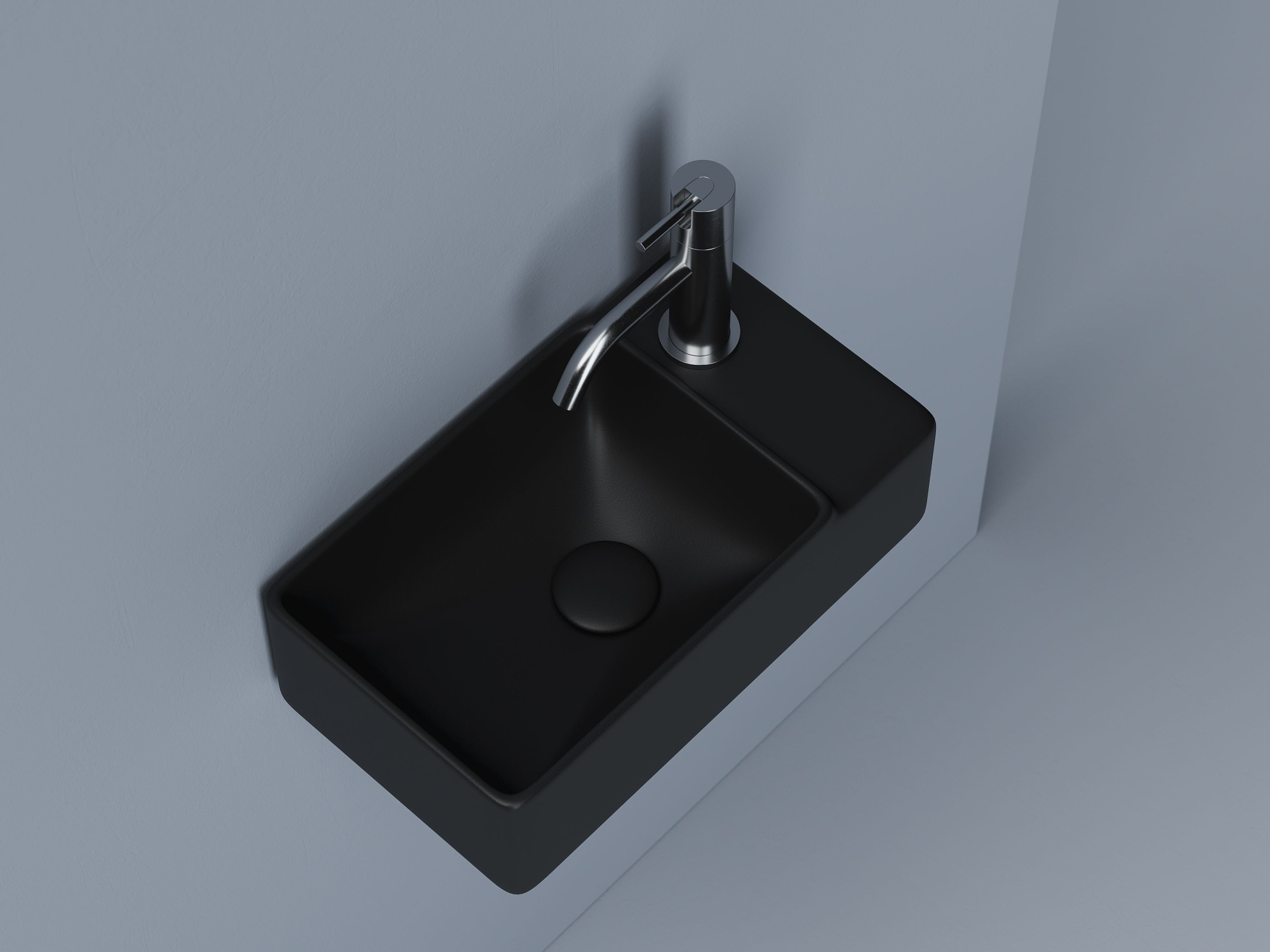 Умывальник подвесной прямоугольный CN5045MB