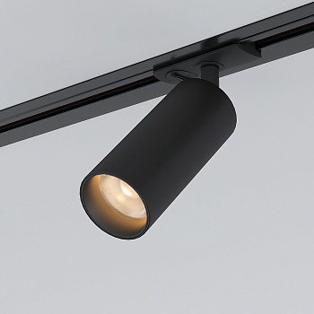 Basic System Трековый поворотный светильник 10W 4200K Diffe черный