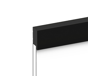 Финишный молдинг LF1 BK HIWOOD