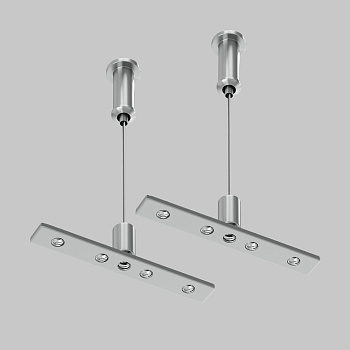 Тросовый подвес для низкопрофильного шинопровода Exility, 2 шт Maytoni TRAM034SW-2S