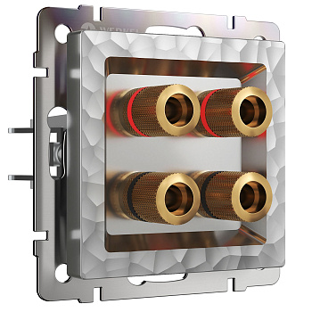 Акустическая розетка (серебряный) Werkel