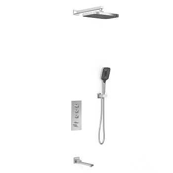 Душевая система Vincea VSFW-433T1CH встраиваемая в стену цвет хром