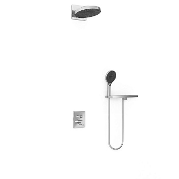 Душевая система Vincea VSFW-3I21T1RCH встраиваемая в стену цвет хром